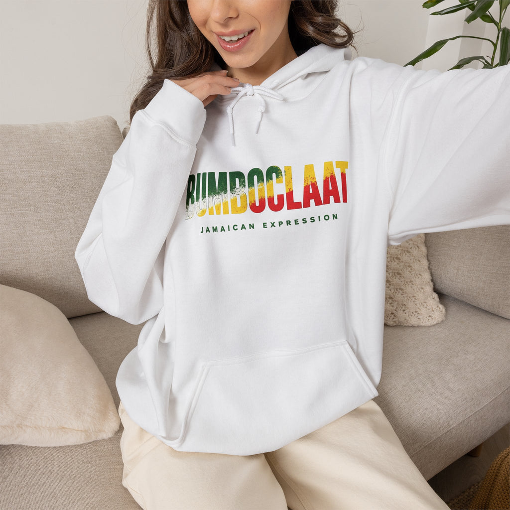 BUMBOCLAAT Classic Hoodie | Jamaican Expression Dancehall Streetwear