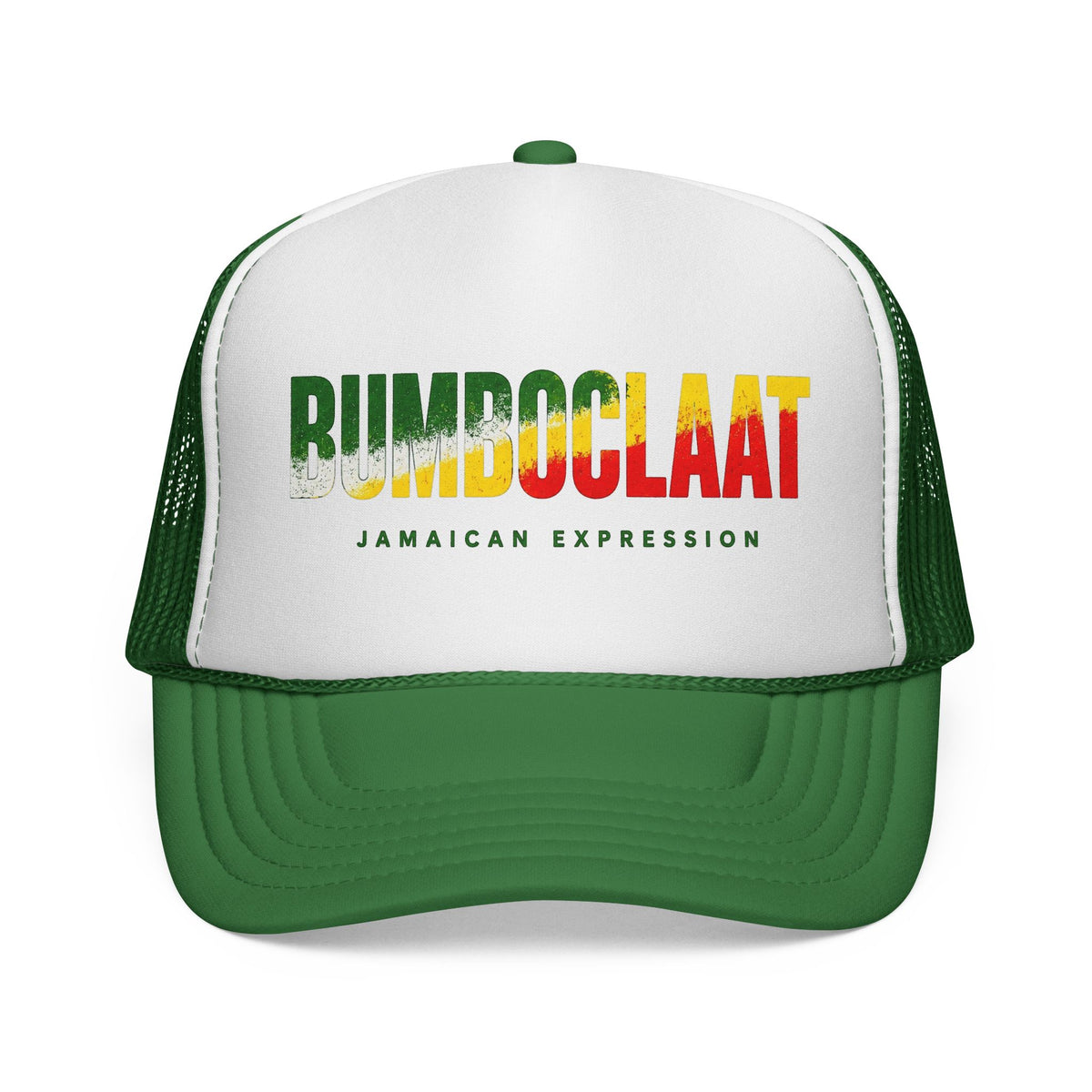 BUMBOCLAAT Trucker Cap | Jamaican Expression Dancehall Streetwear