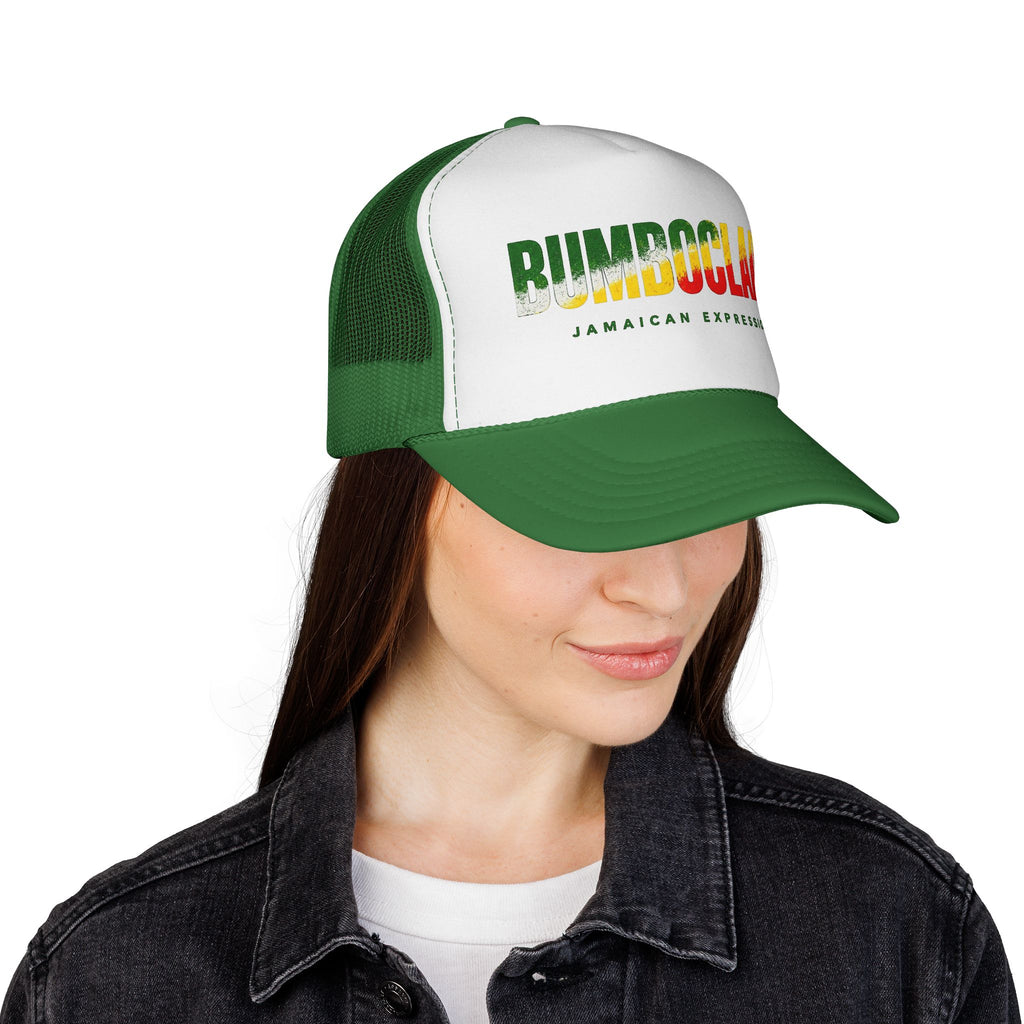 BUMBOCLAAT Trucker Cap | Jamaican Expression Dancehall Streetwear
