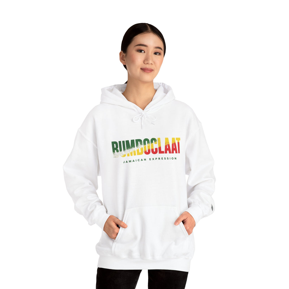 BUMBOCLAAT Classic Hoodie | Jamaican Expression Dancehall Streetwear