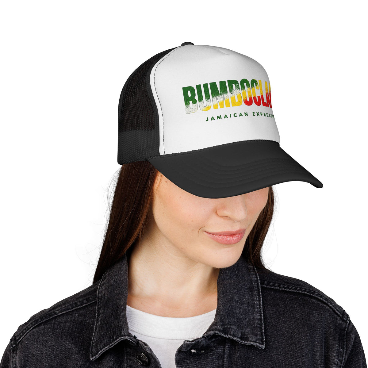 BUMBOCLAAT Trucker Cap | Jamaican Expression Dancehall Streetwear